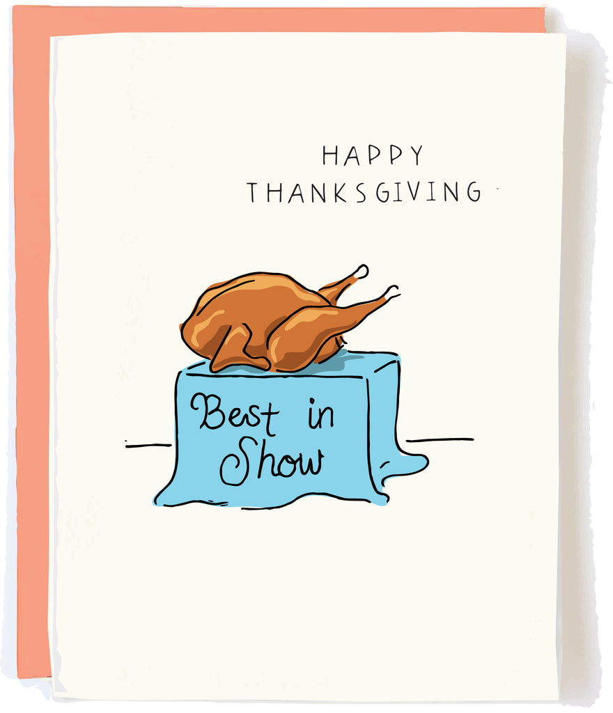 Best In Show Thanksgiving Card