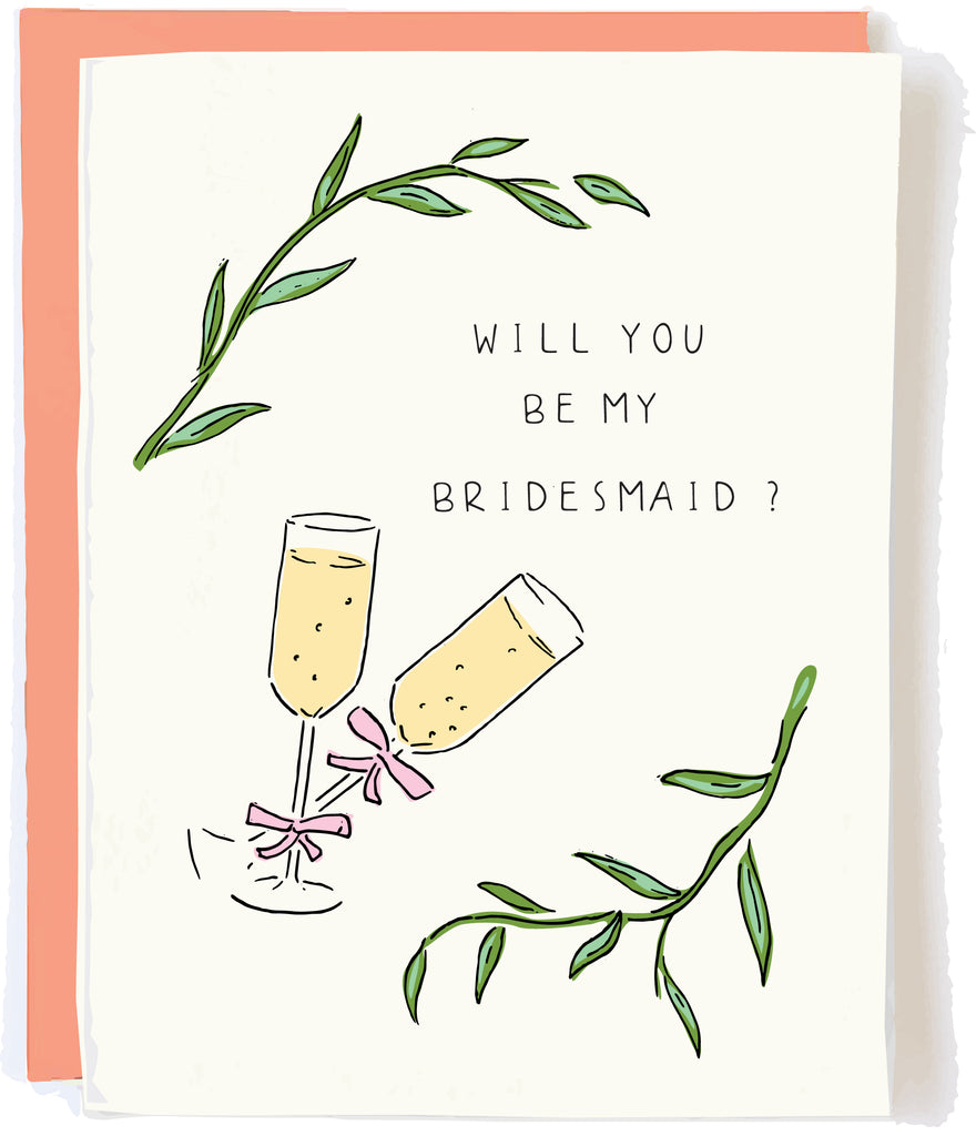 Elegant Bridesmaid Proposal Card – Will You Be My Bridesmaid