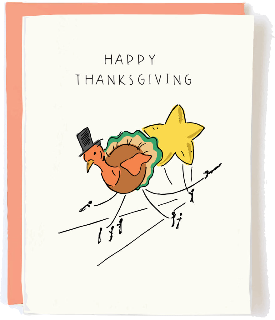 Happy Thanksgiving Day Parade Card